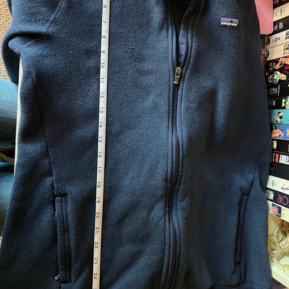 Patagonia Better Sweater Navy Full Zip -No Size Tag- Fits like a MNs Size LG - Picture 8 of 9
